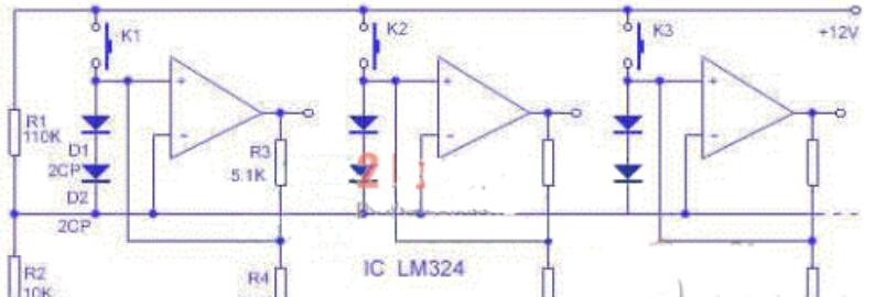 簡單的停電自鎖開關電路
